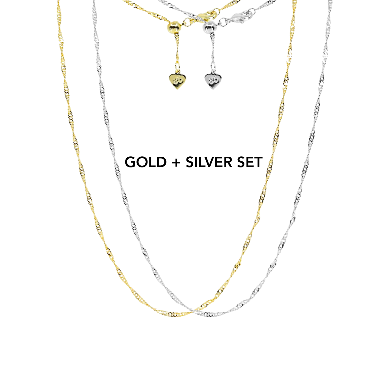 Addie Adjustable Set (Gold + Silver)