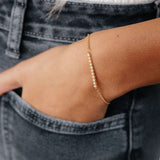 Charlotte CZ Bracelet (Gold)