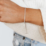 Tennis Bracelet (Silver)