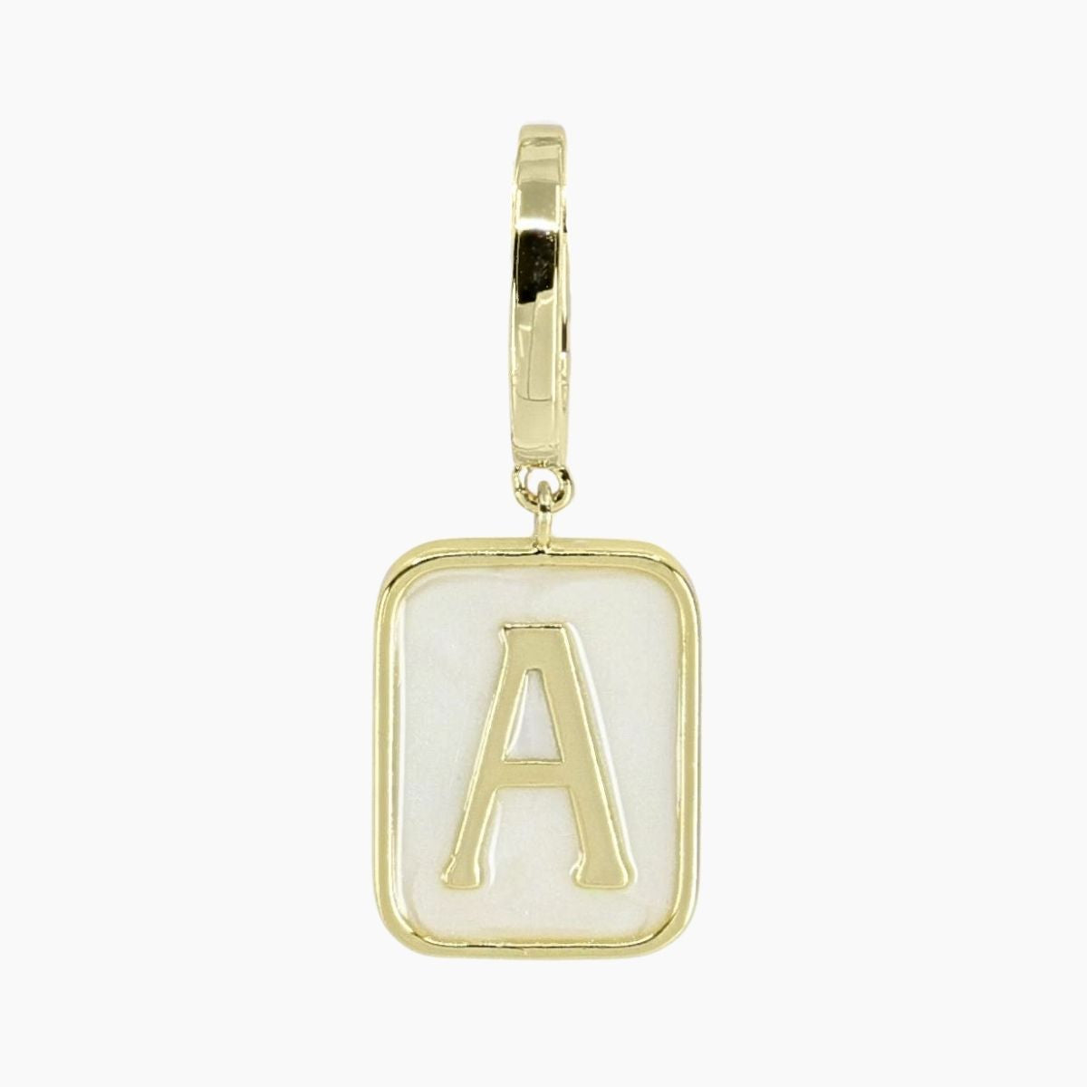 [グレースユー]Grace Flower Charm (Gold) Grace Name Charm - 14k Solid Gold - Gelin Name Pendants for