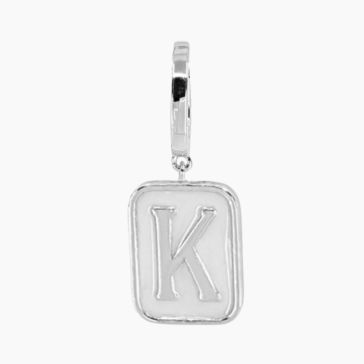 Classic Initial Charm (Silver)