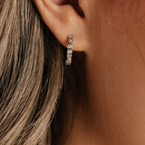 Charlotte CZ Hoops (Silver)