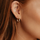 Small Hoop Earrings (Gold)