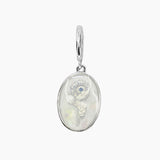 Birth Flower Charm (Silver)