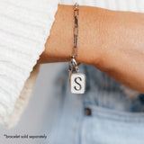 Classic Initial Charm (Silver)