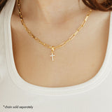 Cross Charm (Gold)