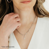 Cross Charm (Silver)