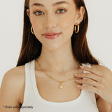 Heart Locket Charm (Gold)