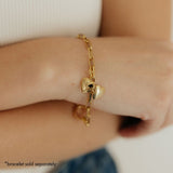 Heart Locket Charm (Gold)