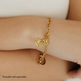 Heart Locket Charm (Gold)