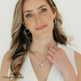 Heart Locket Charm (Silver)