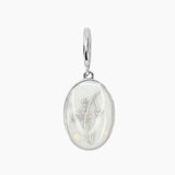 Birth Flower Charm (Silver)