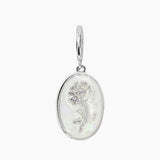 Birth Flower Charm (Silver)
