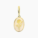 Birth Flower Charm (Gold)