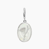 Birth Flower Charm (Silver)