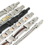 Italgem Steel Bracelets,Men's Italgem Stainless Steel Round Franco Men's Bracelet