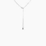 Meg Station Necklace (Silver)