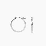 Small Hoop Earrings (Silver)