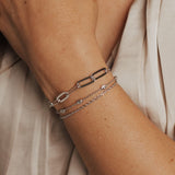Italian Station Bracelet (Silver)