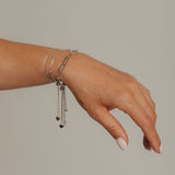 Italian Station Bracelet (Silver)