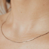 Italian Verona Cable Adjustable Chain (Silver)