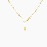 Italian Station Necklace (Gold)