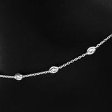Italian Station Anklet (Silver)