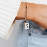 Classic Initial Charm (Silver)