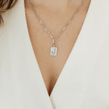 Classic Initial Charm (Silver)