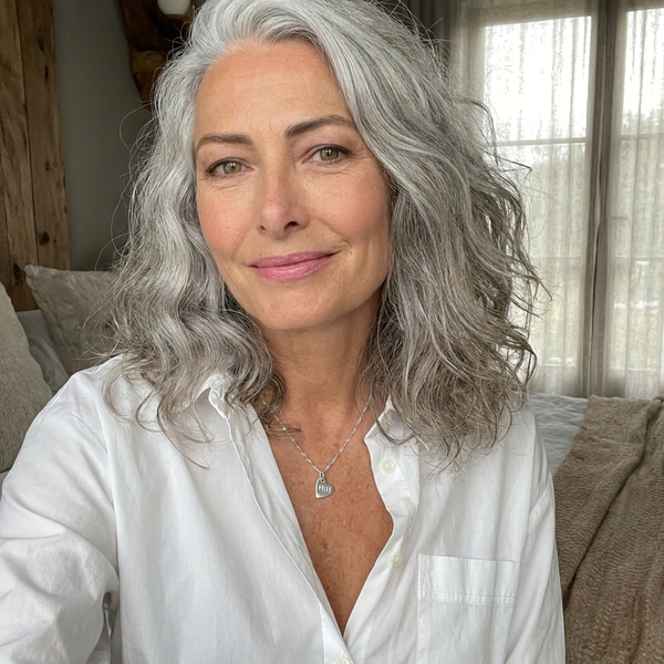 Customer photo wearing Grace Blooms jewelry