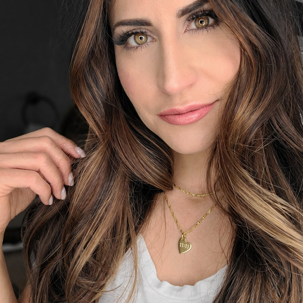 Customer photo wearing Grace Blooms jewelry