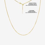 Bella Adjustable Box Chain (Gold)