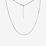 Bella Adjustable Box Chain (Silver)