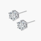 Brilliant Moissanite Studs