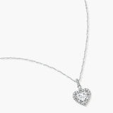 Heart of Light Moissanite Necklace