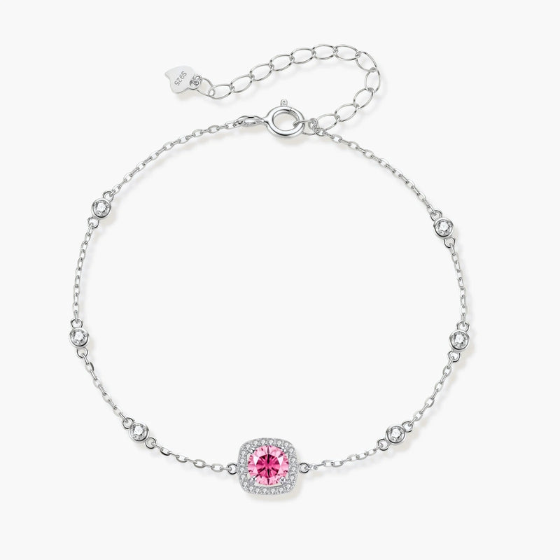 Blush Dreams Moissanite Bracelet