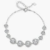 Hearts Moissanite Bracelet