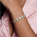 Heart Glow Moissanite Four-Piece Set