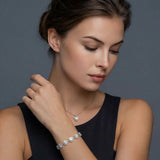 Heart Glow Moissanite Four-Piece Set