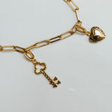 Key Charm (Gold)