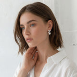 Infinity Pearl Studs