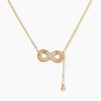 Infinity Sparkle Necklace