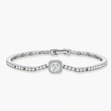 Luxe Center Tennis Bracelet