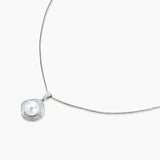 Halo Pearl Statement Necklace