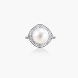 Pearl Halo Dreams Ring