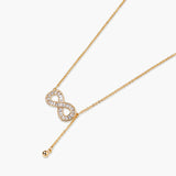 Infinity Sparkle Necklace