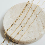 Meg Station Necklace (Gold)