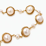 Golden Pearl Nest Bracelet