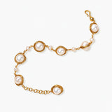 Golden Pearl Nest Bracelet