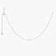 Addie Adjustable Necklace Extender (Silver)